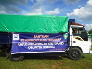 Newmont Banjir 1