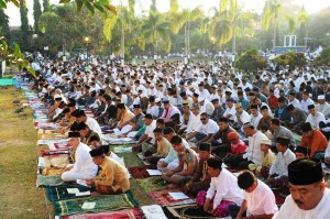 Idul fitri 2015 bupati 2