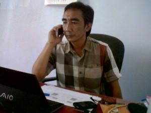 Ketua KPUD Sumbawa Barat, Khairuddin, SE 2