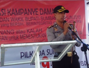 Kapolres Deklarasi Kampanye Kapolres Deklarasi Kampanye