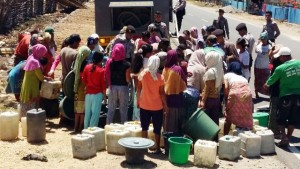 Polisi air bersih plampang