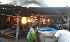 Pasar Empang terbakar 2