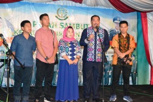 Kajari Sugeng dan keluarga