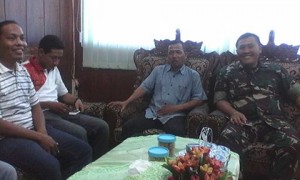 PWI dan Dandim PWI dan Dandim