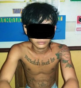 Pelaku Bertatto