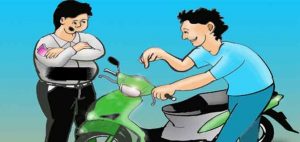 Penggelapan Motor