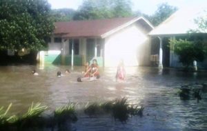 Sekolah terendam