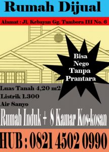 RUMAH DIJUAL RUMAH DIJUAL