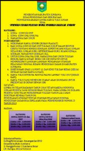 Karya Tulis Dikbud Karya Tulis Dikbud
