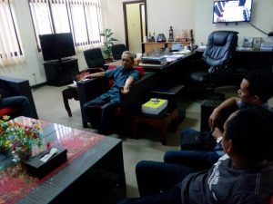 Bupati Husni dan wartawan