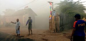 Gudang Kayu terbakar 1