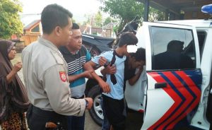 TKP Laka Plampang pelajar