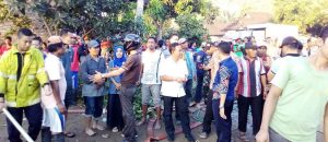 Kebakaran KSB bupati