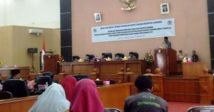 Paripurna APBD Perubahan 2017 2