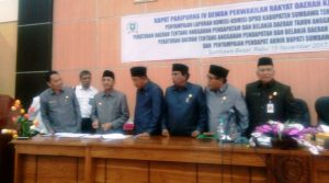 Bupati Husni Paripurna DPRD