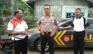 Kapolres Yusuf dan Kabag Ops