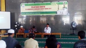 Khotib pelatihan 1