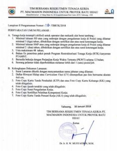Macmahon Lowongan Januari 4