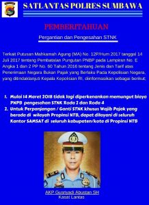 Pemberitahuan STNK