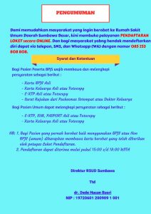 Pendaftaran Online Pendaftaran Online