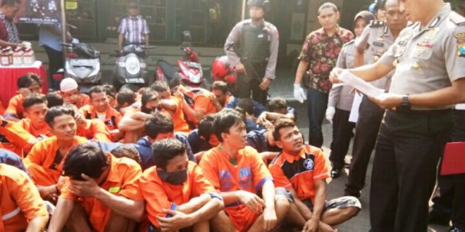 Polres Tanjung Perak Gelar Hasil Tangkapan, Narkoba 