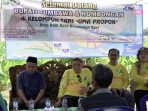 Bupati dan Kelompok tani