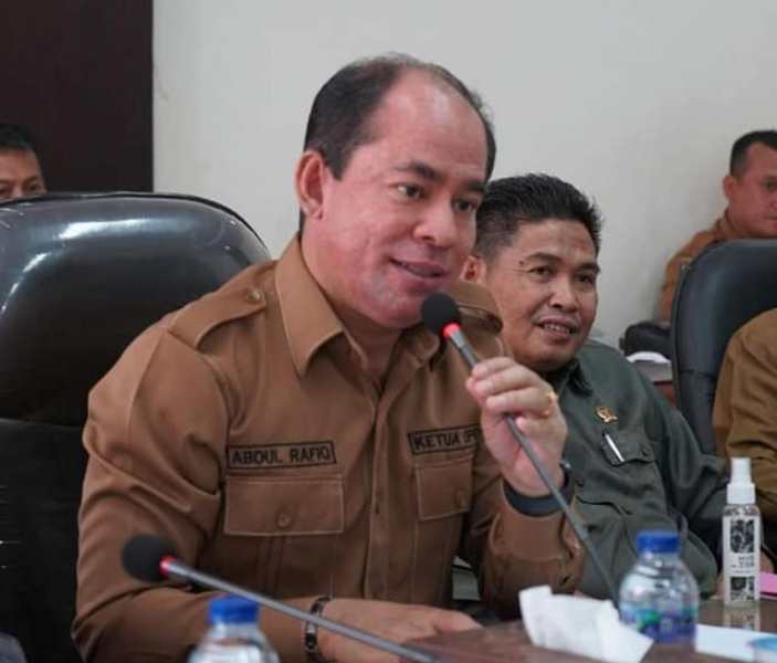DPRD Abdul Rafiq Ketua