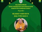 Dikbud KSB Lebaran