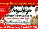HUT RI Kecamatan Plampang