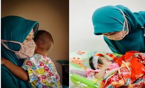 Hj Niken dan Bayi Hj Niken dan Bayi
