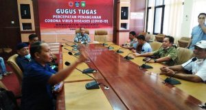 Jumpa pers Corona