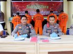 Jumpa pers Kapolres Lobar