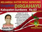 Kades Sepayung Dirgahayu