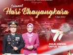 Kapolres KSB HUT Bhayangkara