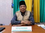 Ketua Baznas Sumbawa, H. Ali Tunru S.Sos