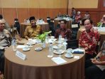Ketua DPRd Rakor Forkopimda