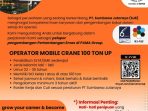 PT SJR Buka Lowongan