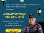 Pemadam KSB Idul Fitri