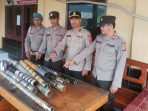 Polsek Plampang Sita Meriam
