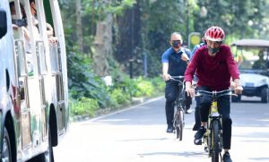 Presiden Jokowi Swab