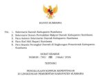 Surat edaran Bupati