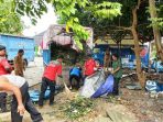 Tagana Sumbawa gotong royong