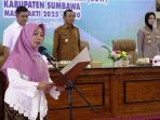 Wabup Ansori dan Ketua GOW