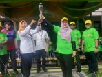 Wabup Terima Obor Porprov