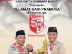 iklan selamat hari pramuka 2020